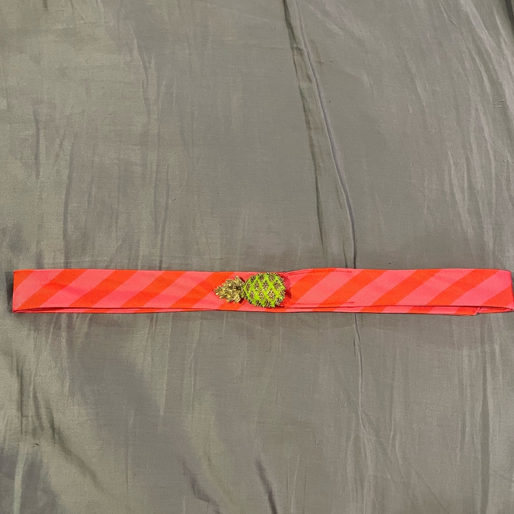J Crew silk belt size medium